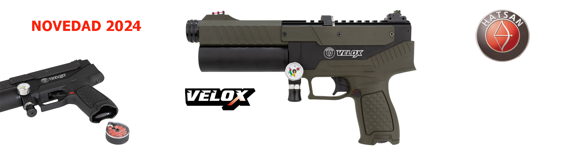 NOVEDAD PISTOLA VELOX 2024